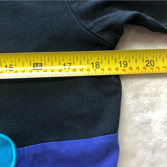 NIKE Air Michael Jordan Black/Blue/Purple T-Shirt Size Med - Picture 11 of 13